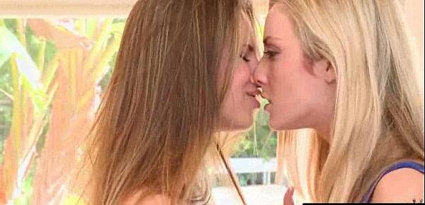  Lovely Sexy Lesbo Girls (Karla Kush & Jillian Janson) Playing On Camera video-17